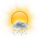 starker Regen, gefrierend
